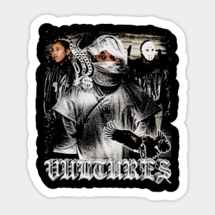 Ty Dolla Sign Vultures Retro Sticker